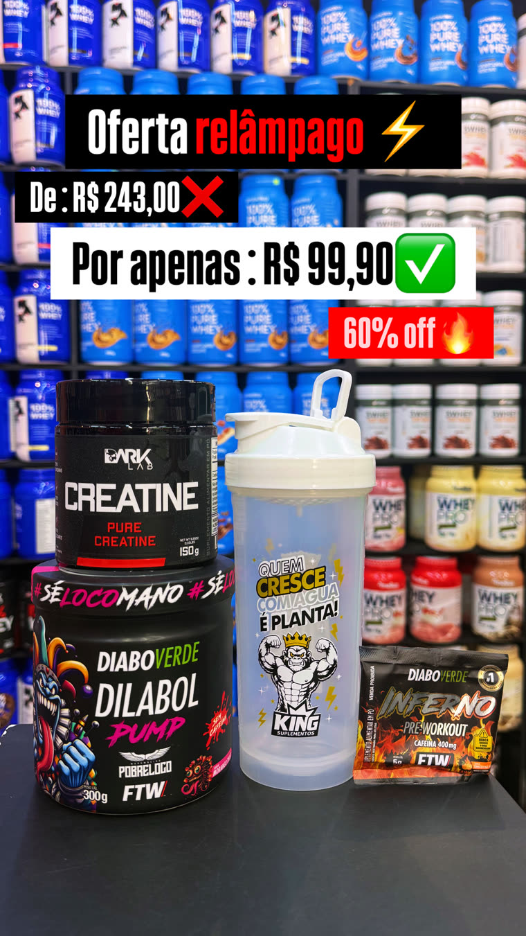 Creatina + Dilabol Pump